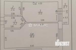 1-к квартира, вторичка, 37м2, 6/7 этаж