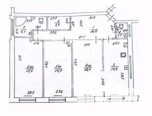 3-к квартира, вторичка, 93м2, 2/4 этаж
