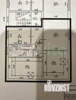 3-к квартира, вторичка, 72м2, 5/5 этаж