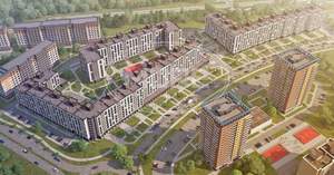 2-к квартира, сданный дом, 59м2, 2/9 этаж