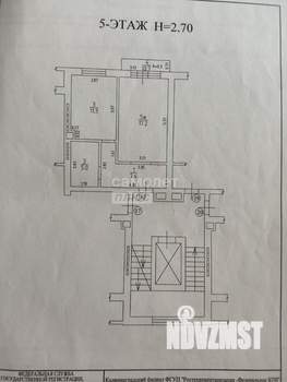 1-к квартира, вторичка, 42м2, 5/6 этаж