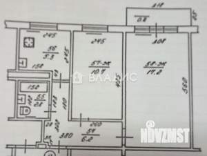 2-к квартира, вторичка, 45м2, 3/5 этаж