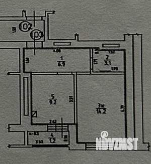 1-к квартира, вторичка, 33м2, 4/9 этаж