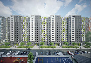 1-к квартира, вторичка, 43м2, 4/14 этаж