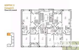 2-к квартира, вторичка, 56м2, 8/9 этаж