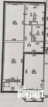 2-к квартира, вторичка, 60м2, 9/16 этаж