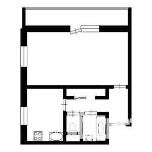 1-к квартира, вторичка, 35м2, 9/10 этаж