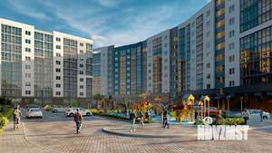 2-к квартира, строящийся дом, 57м2, 4/9 этаж