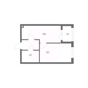 1-к квартира, вторичка, 35м2, 5/8 этаж