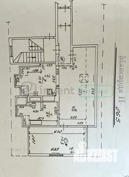 1-к квартира, вторичка, 58м2, 3/3 этаж