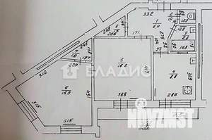 2-к квартира, вторичка, 55м2, 5/5 этаж