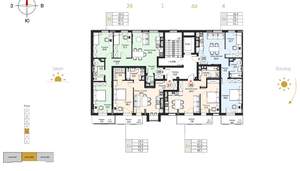 2-к квартира, вторичка, 61м2, 3/7 этаж