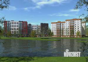 2-к квартира, строящийся дом, 66м2, 7/9 этаж