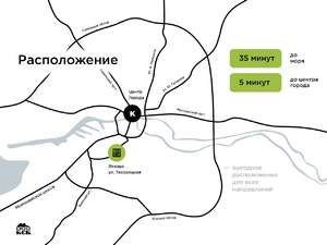 1-к квартира, вторичка, 28м2, 4/9 этаж
