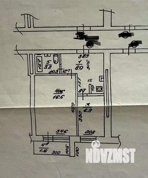2-к квартира, вторичка, 35м2, 4/5 этаж