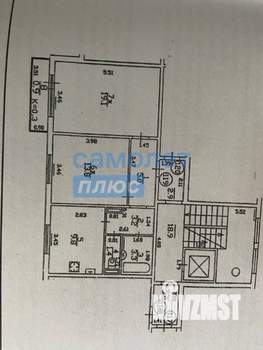 2-к квартира, вторичка, 57м2, 5/10 этаж