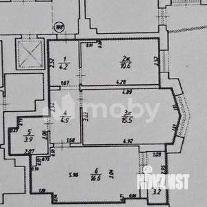 2-к квартира, вторичка, 59м2, 5/16 этаж
