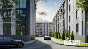 1-к квартира, строящийся дом, 38м2, 3/4 этаж