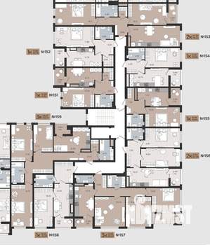 3-к квартира, строящийся дом, 91м2, 6/10 этаж