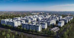 1-к квартира, сданный дом, 36м2, 2/9 этаж