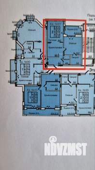 1-к квартира, вторичка, 57м2, 3/10 этаж
