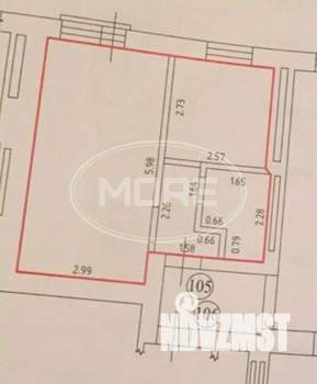 1-к квартира, вторичка, 31м2, 1/8 этаж