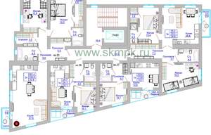 1-к квартира, вторичка, 34м2, 6/8 этаж