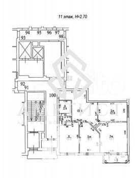 3-к квартира, вторичка, 88м2, 11/17 этаж