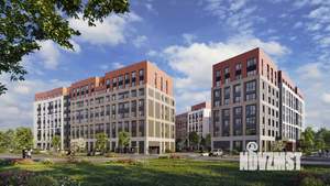 1-к квартира, строящийся дом, 46м2, 6/8 этаж