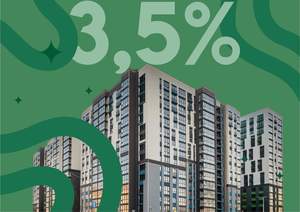 3-к квартира, сданный дом, 84м2, 6/17 этаж