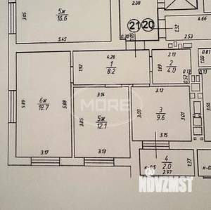 2-к квартира, вторичка, 55м2, 6/10 этаж