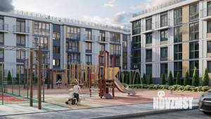 1-к квартира, строящийся дом, 37м2, 4/4 этаж
