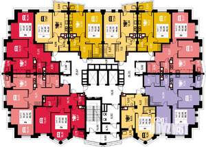 2-к квартира, вторичка, 60м2, 15/25 этаж