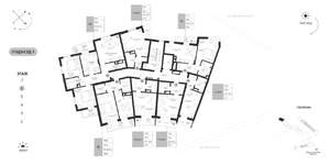 3-к квартира, вторичка, 94м2, 6/7 этаж