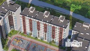 1-к квартира, строящийся дом, 37м2, 8/9 этаж