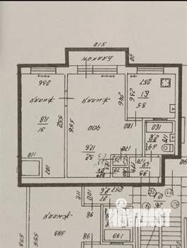 2-к квартира, вторичка, 41м2, 4/5 этаж