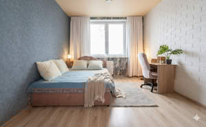 1-к квартира, вторичка, 40м2, 11/17 этаж