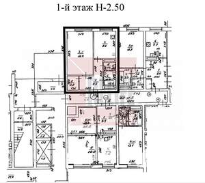 1-к квартира, вторичка, 39м2, 1/12 этаж
