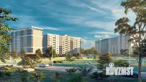 2-к квартира, строящийся дом, 57м2, 4/9 этаж