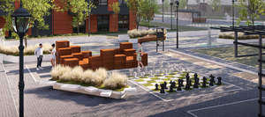 1-к квартира, строящийся дом, 46м2, 2/10 этаж