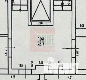 1-к квартира, вторичка, 44м2, 8/10 этаж