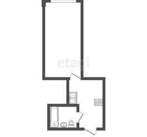 1-к квартира, вторичка, 28м2, 3/4 этаж