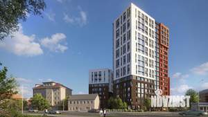 2-к квартира, строящийся дом, 53м2, 6/18 этаж