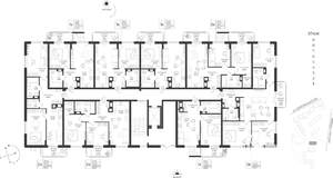 1-к квартира, вторичка, 40м2, 1/9 этаж