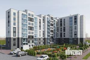 2-к квартира, строящийся дом, 68м2, 6/9 этаж