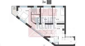 3-к квартира, вторичка, 82м2, 5/10 этаж