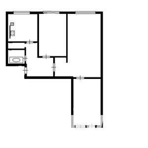 3-к квартира, вторичка, 64м2, 7/10 этаж