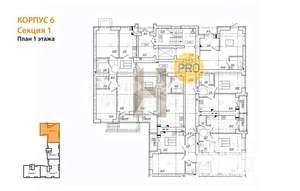 2-к квартира, вторичка, 54м2, 8/9 этаж