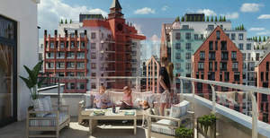 1-к квартира, вторичка, 68м2, 7/13 этаж