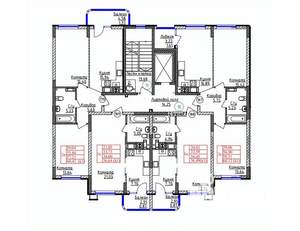 1-к квартира, строящийся дом, 35м2, 3/9 этаж